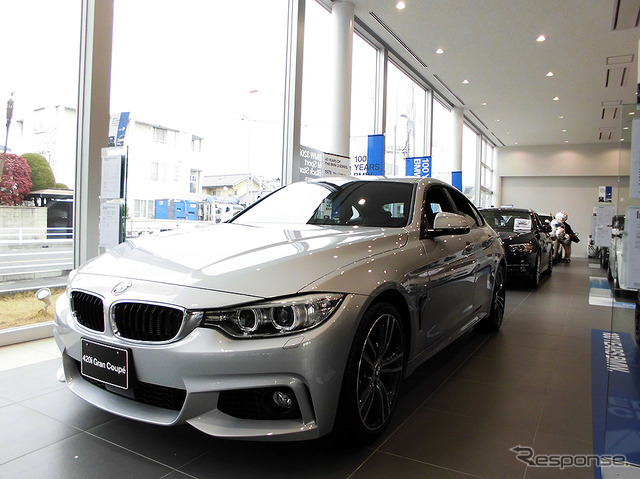 BMW M 認定拠点のセントラル自動車「Central BMW 浦和営業所」(4月9日)