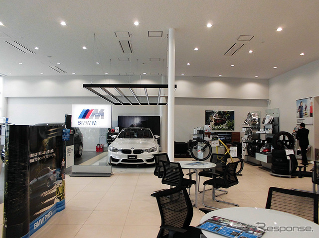 BMW M 認定拠点のセントラル自動車「Central BMW 浦和営業所」(4月9日)