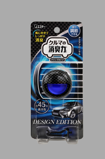 ［写真01］ エステー『クルマの消臭力 クリップタイプ　DESIGN EDITION』