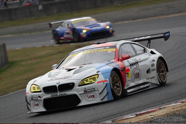 3位の#7 BMW M6 GT3。
