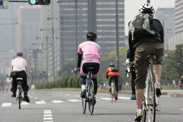 皇居のパレスサイクリング