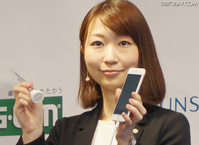 サンスターが発表した“スマートハブラシ”「G・U・M PLAY(ガム プレイ)」