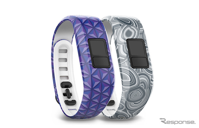 この「vivofit3」からは着せ替えバンドも追加。彫刻を想わせる「スカルプテッドシリーズ」や、インテリアデザイナー・陶芸家として知られるジョナサン・アドラー（Jonathan Adler）氏とのコラボレーションライン「THE JONATHAN ADLER+GARMIN」もラインナップされる