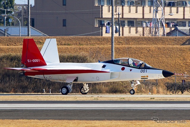 現在は防衛装備庁への引渡し前であり、試験は製造元の三菱重工業が実施している。