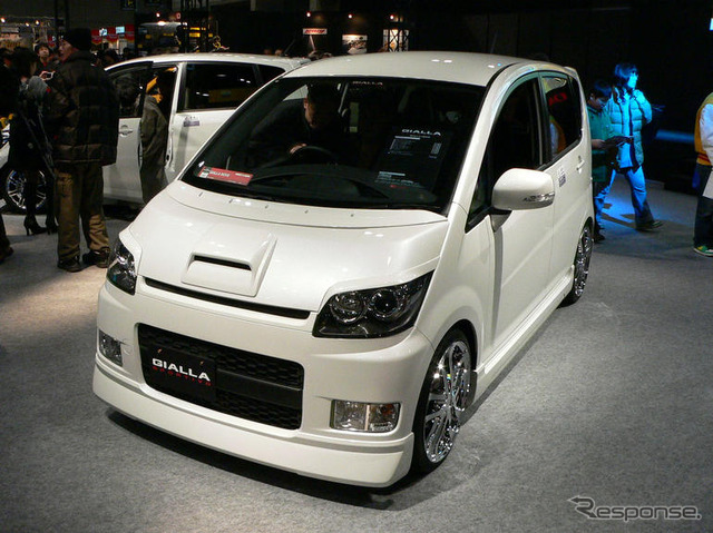 【東京オートサロン07】ダイハツ GIALLA ムーヴ…サーキットへ持ち込みたい