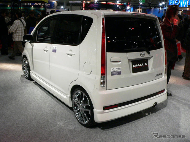 【東京オートサロン07】ダイハツ GIALLA ムーヴ…サーキットへ持ち込みたい