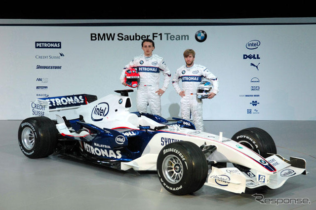 07 F1＞BMWザウバー 2007年シーズンに向け「F1.07」を発表