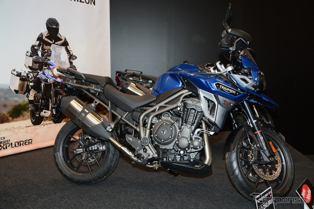 トライアンフ タイガーエクスプローラーXRX(東京モーターサイクルショー16)