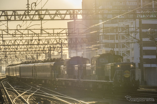 定期運行のJR急行列車は3月に廃止された『はまなす』（写真）を最後に消滅したが、臨時運行の急行は3月以降も設定されている。