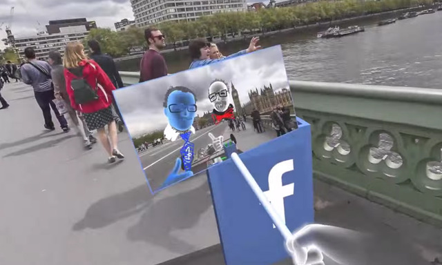 VRで自撮り！？ FacebookがOculus Riftを利用したソーシャル機能のデモ披露