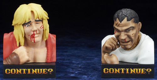 『ストII』負け顔がフィギュア化!「CONTINUE」するかは貴方次第