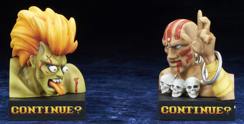 『ストII』負け顔がフィギュア化!「CONTINUE」するかは貴方次第