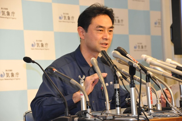 青木元地震津波監視課長（17日・気象庁）
