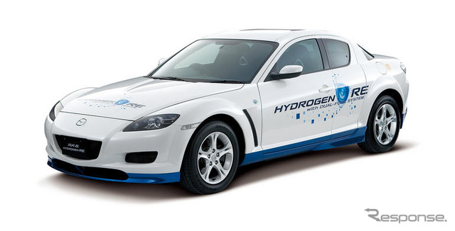 マツダの水素ロータリーエンジン車、日本科学未来館に納車