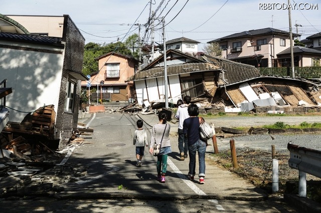 熊本地震 (c) Getty Images