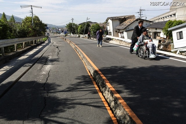 熊本地震 (c) Getty Images