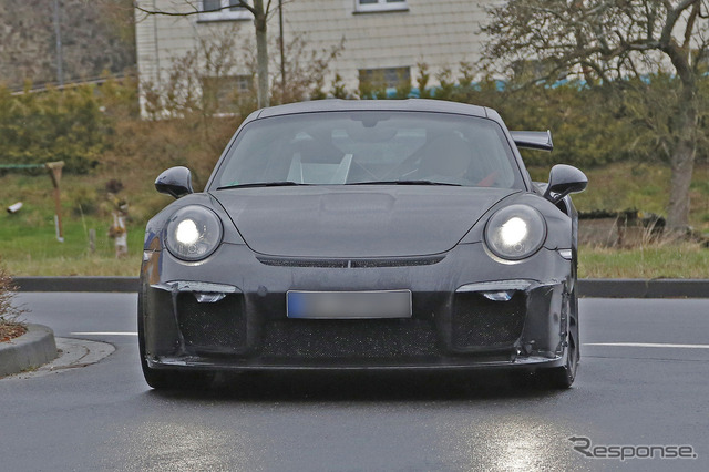 ポルシェ 911 GT3 RS4.2 スクープ写真