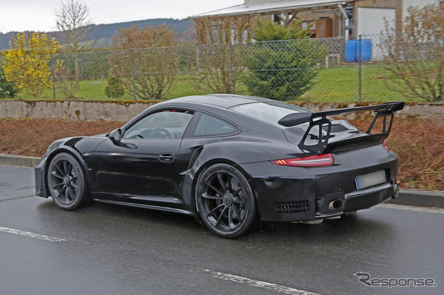 ポルシェ 911 GT3 RS4.2 スクープ写真