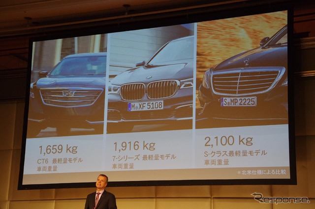 キャデラック CT6 発表会