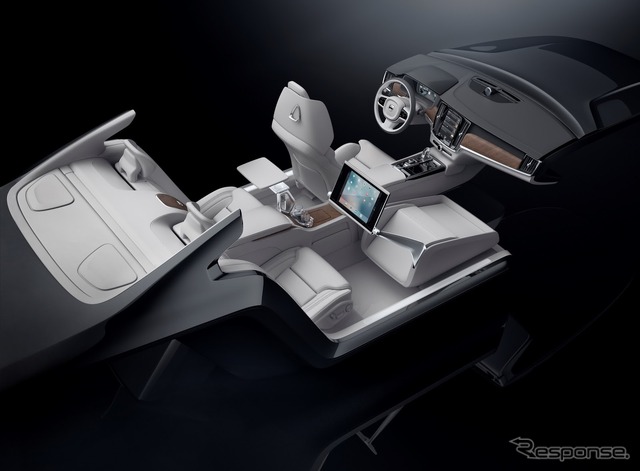 新型ボルボ S90 エクセレンス・インテリアコンセプト