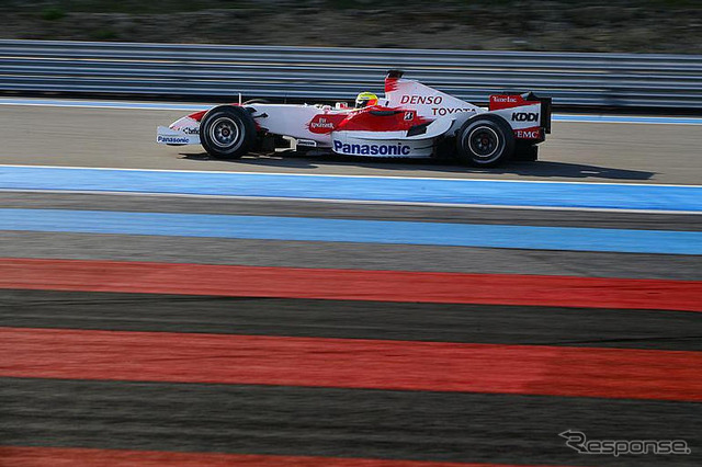 【トヨタF1】ニューマシン TF107 発表 …写真蔵