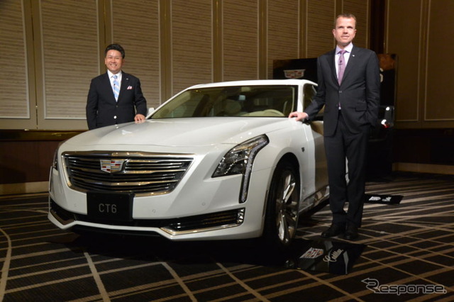 キャデラック CT6 発表会