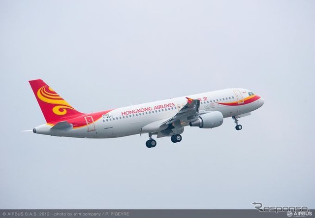 香港航空のエアバスA320