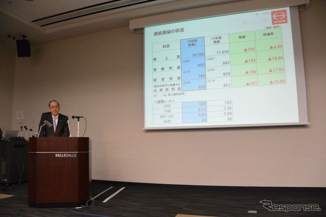 日野自動車 決算会見