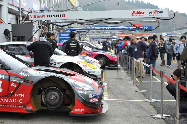 SUPER GT第1戦 岡山国際サーキットの様子