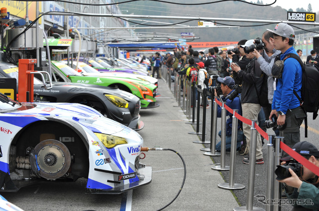 SUPER GT第1戦 岡山国際サーキットの様子