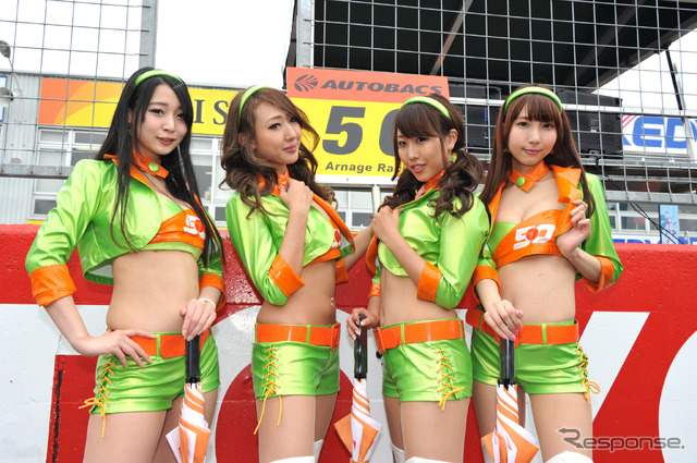 SUPER GT第1戦 岡山国際サーキットの様子