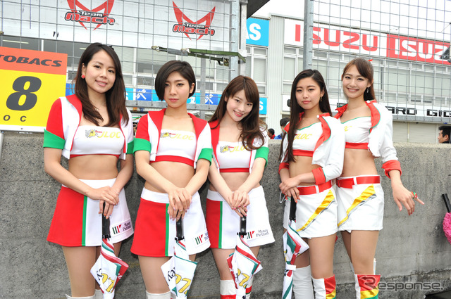 SUPER GT第1戦 岡山国際サーキットの様子