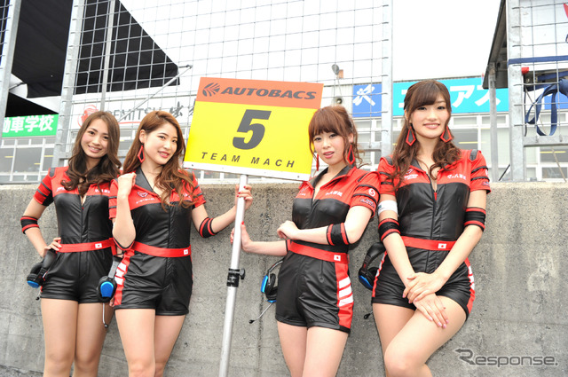 SUPER GT第1戦 岡山国際サーキットの様子