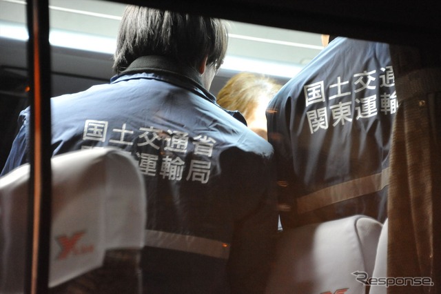 軽井沢スキーバス転落事故を契機に実施された街頭検査(新宿区)
