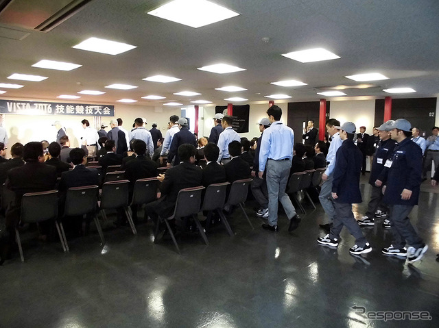 ボルボ豊橋トレーニングセンター(愛知県豊橋市)などで、4月27・28日の2日間にわたり実施されたアフターセールス技能競技大会(VISTA)