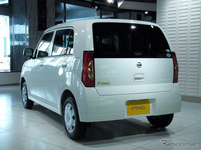 【日産 ピノ 発表】4車種目の軽自動車を発売、専用シート生地など