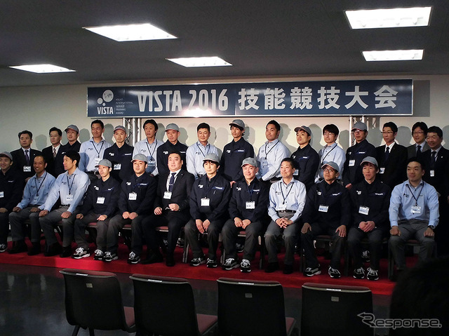 ボルボ豊橋トレーニングセンター(愛知県豊橋市)などで、4月27・28日の2日間にわたり実施されたアフターセールス技能競技大会(VISTA)