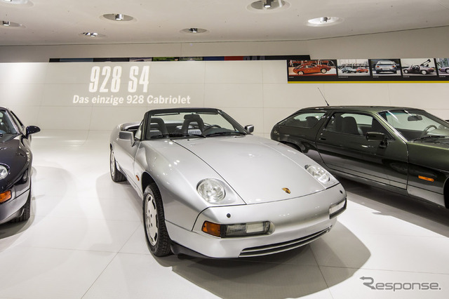 ポルシェミュージアムの特別展示「トランスアクスルの時代。924から928まで」