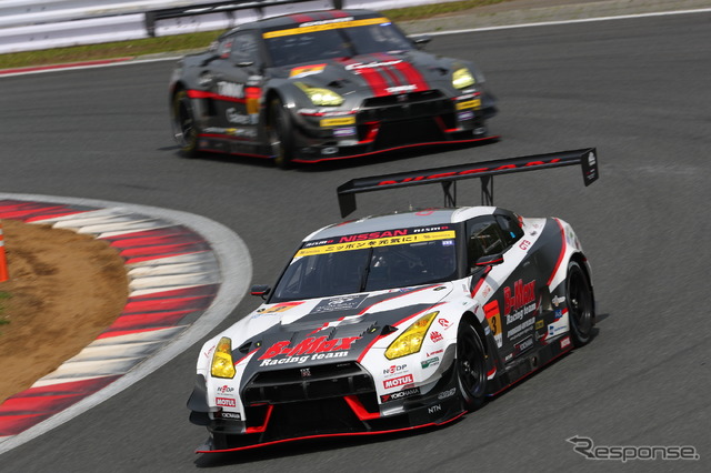 GT300クラス予選5位の#3 GT-R。