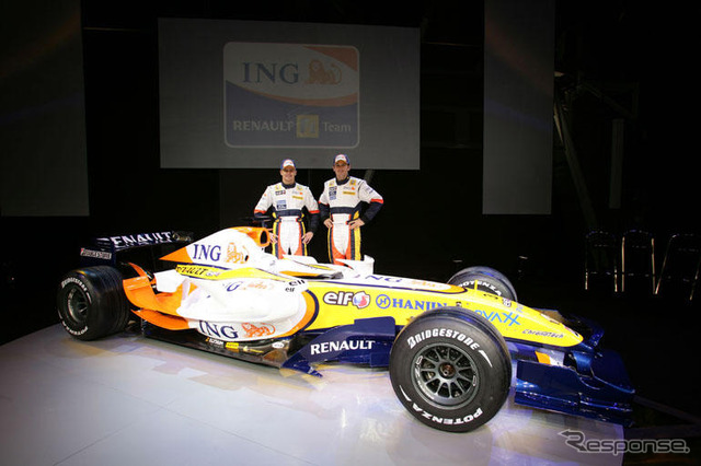 新色ルノーF1発進!