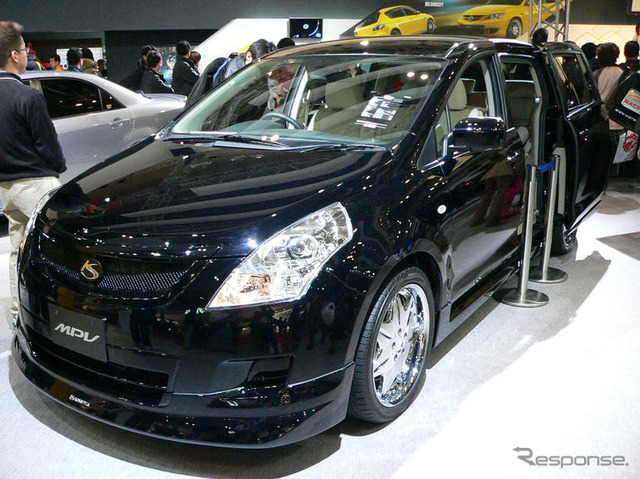 【東京オートサロン07】マツダ MPV プレスティジアス…走るビジネスクラス