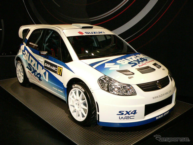 【東京オートサロン07】スズキ SX4 WRCプロトタイプ…期待、大