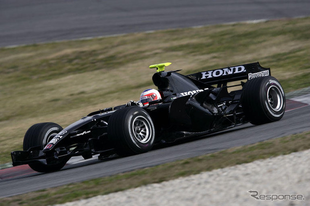 【ホンダF1】ニューマシン RA107 発表