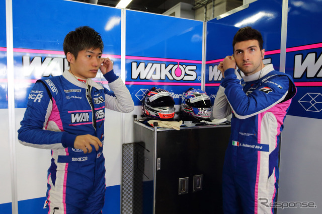大嶋はSUPER GTでも活躍中の29歳(相棒はA.カルダレッリ)。