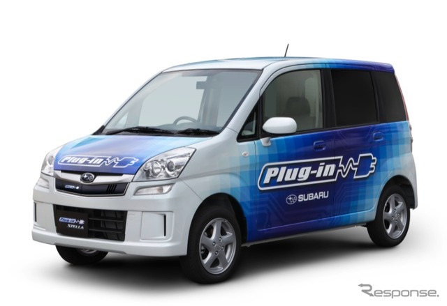 スバルが過去少量販売したEV、プラグインステラ