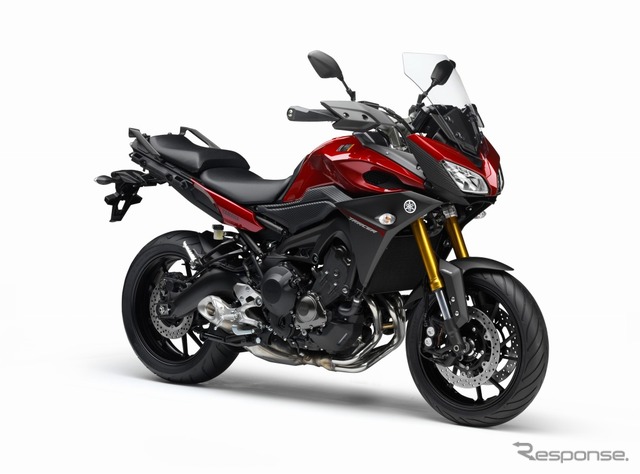 SixONyナノ膜コーティング技術によるエキゾーストパイプ採用の「MT-09 TRACER」