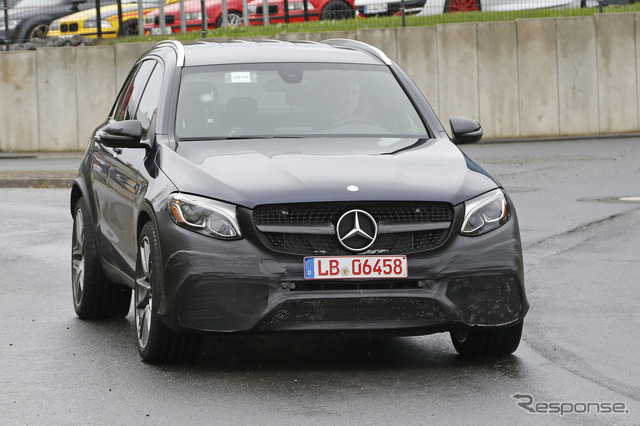 メルセデスAMG GLC63 スクープ写真