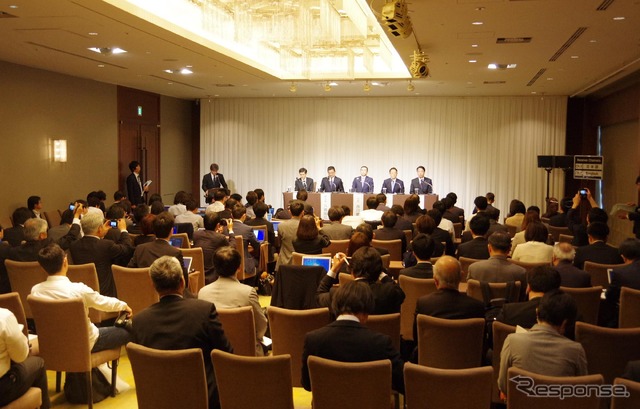 日本自動車工業会 会見(19日)
