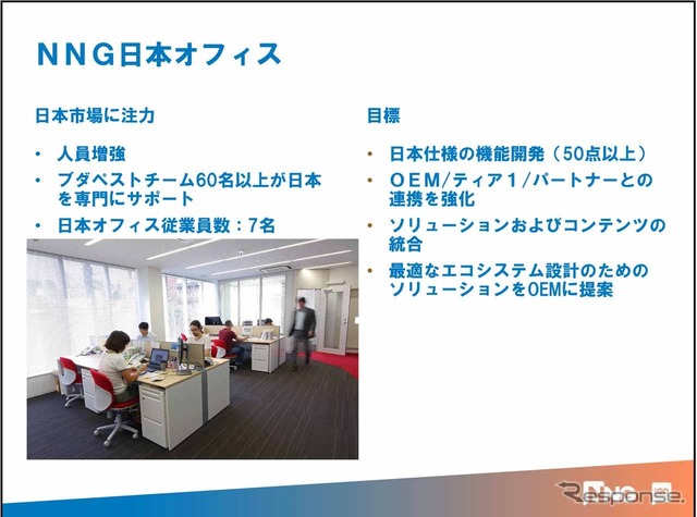 日本オフィスは東京・浜松町の他、名古屋、広島にオフィスを置く