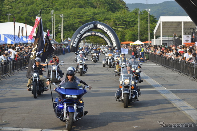 今回で18回目の開催となった HARLEY-DAVIDSON BLUE SKY HEAVEN。